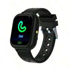Orologio smart GPS per bambini da 3 a 15 anni, con funzioni di tracciamento in tempo reale, impermeabile, telefono cellulare, video chat, SOS, allarme, fotocamera, recinzione geografica, contapassi, anti-smarrimento e localizzatore