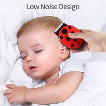 1 套婴儿理发器，HC300，新款小型电动理发器，蓝黄配色方案，儿童静音理发器，防水可充电无线婴儿理发套装，适用于婴幼儿 - 藍色 - 查看 6