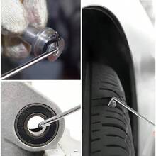 Illegal Lock-Picking Device  Automotive Pick And Hook Set - Precision Car Repair Tools, Durable Detailing Hooks For Auto Maintenance, Engine, Trim Remova - 白色 - 查看 5