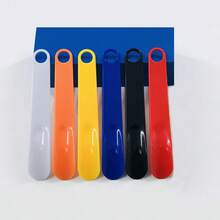 1pc Professional Shoe Lifter 19cm/7.48inch Shoe Horns Plastic Shoe Horn Spoon Shape Shoehorn,Shoes And Boots Accessories - Multicolor - View 12