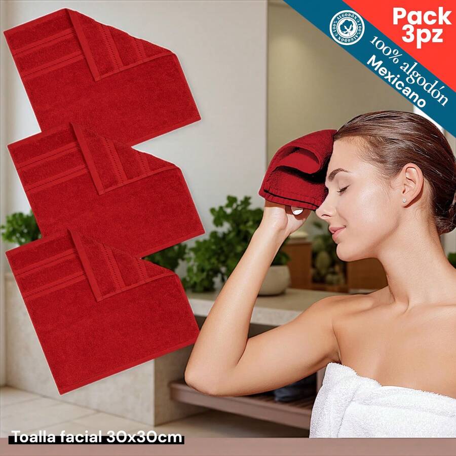 Sport Towels & Handkerchiefs - Red - View 1
