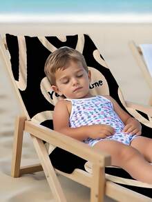 1pc Customized Bath Towel, Beach Towel, Kids Towel, Pool Towel, Bathroom Towel, Vacation Gift, Beach Essential, Outdoor Travel - Multicolor - View 10