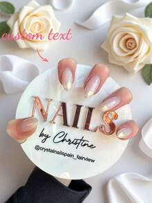 定制亚克力美甲照片板，个性化亚克力3D美甲自拍板 - 美甲摄影道具，美甲自拍配件，用于美甲照片和美甲自拍，美甲自拍，美甲师礼物，个性化美甲道具，美甲师摄影道具，美甲照片 - 彩色 - 查看 2