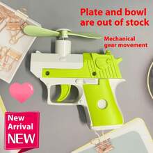 Ventilatore portatile a forma di carota, pistola giocattolo mini portatile, giocattolo estivo, giocattolo antistress, regalo per amici, regalo di compleanno