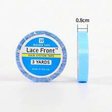 3/12 Yards Lace Front Wig Adhesive Tape 0.8cm Waterproof Strong Adhesive Double Sided Adhesive Tape For Lace Wigs Lace Front Wig Support Tapes For Hair Extensions - 無色 - 查看 2