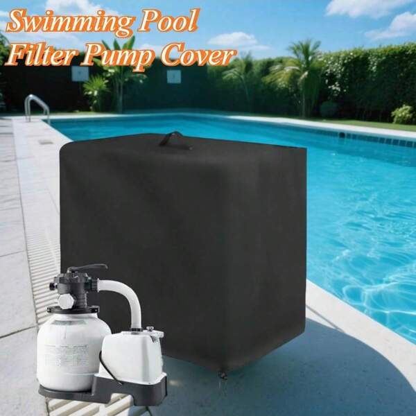 Housse de protection durable pour Escarpins de filtre de piscine, convenant à différents appareils, conception haute efficacité pour l'extérieur, accessoires de piscine