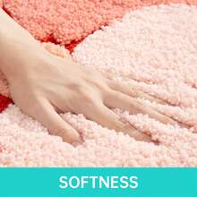 Moss Bath Mat, Ultra Thick Soft Green Bathroom Rug, Water Absorbent Non Slip Microfiber Bath Rugs For Bathroom Floor, Shower, Sink, Bedroom, 20"X32" - Flower Shadow - View 9