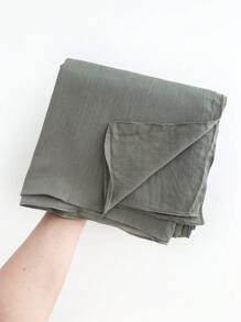 1 件装 女士时尚纯色印花头巾围巾长披肩头巾头巾头带面纱衣服 - 彩色 - 查看 30