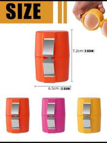 Automatic Double-Layer Egg Holder, Keeps Eggs Fresh, Sliding Container Holds 12-14 Eggs - Zipper Design, Plastic Material, Non-Touching - Refrigerator Organizer, Kitchen Egg Tray - Multicolor - View 9