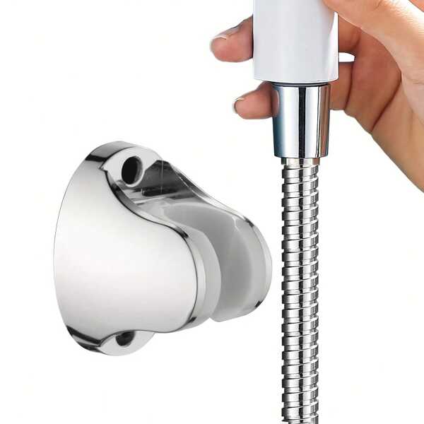 Shower Head Bracket Base: Adjustable Drill-Hole Shower Head Holder Base, Bathroom Shower Head Mounting Bracket