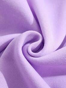 Sudadera hoodie sweatshirt dama mujer gorro capucha encapuchada manga larga algodon bolsa canguro cangurera bolsa bolsillo estampado pecho espalda mariposa mariposas insecto alas alitas flor flores floral margarita petalos vuelo degradado lindo cute tierno suave pachoncita puños rib acanalados casual atletica aesthetic homie cossy casa diario frio ciudad urbana moderna juvenil comoda abrigadora caliente calientita ejercicio pijamada - Lila Púrpura - Ver 5