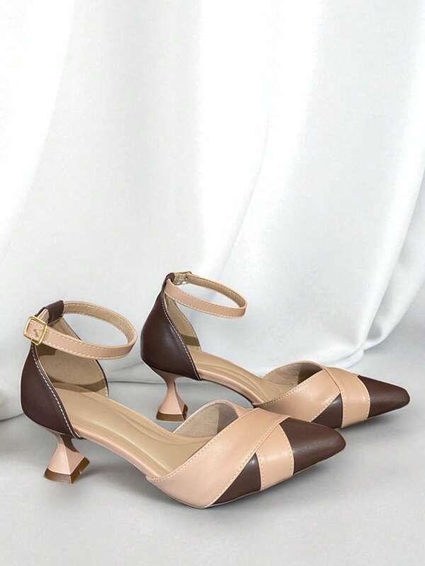 Salto social café detalhe em x nude