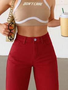 Retro American Straight Leg Jeans