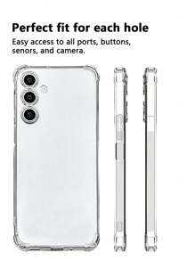 1 pieza Funda transparente anti-caída de cuatro esquinas, adecuada para teléfonos inteligentes de la serie /INFINIX/, funda de teléfono transparente anti-caída de cuatro esquinas, funda de teléfono, cubierta protectora de teléfono, carcasa de teléfono, funda de teléfono, funda de teléfono anti-caída, funda de teléfono transparente, funda de teléfono minimalista, funda de teléfono de unicolor, funda de teléfono transparente, funda de teléfono TPU anti-caída (anti-caída de grado militar)