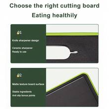 2Pcs (Large+Small) Defrosting Board, 4 In 1 Defrosting Board, Double Sided Chopping Board With Garlic Grind Knife Grind, Fast Defrosting Chopping Boards Defrosting Tray For Fast Thaw Meat & Food - Multicolor - View 10