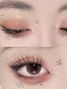 36/72pcs 0.07mm Thickness C Curl (11-13mm) Glue-Free False Eyelashes, Eyelash Extension, Eyelash Cluster, Suitable For Beginners - Reusable, Cosplay, Cartoon, Sweet Style, Halloween, Great Gift For Women, Back To School Lash Clusters, Eyelash Clusters, Individual Eyelashes, Lashes, Fake Lashes