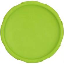 Vivifying Dog Flying Disc, 2 Pack 7 Inch Natural Rubber Floating Flying Saucer For Both Land And Water (Green + Red) - Green + Orange - View 8