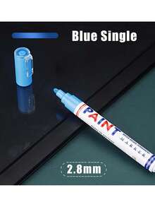Waterproof Quick-Drying Non-Fading Paint Marker Pen For Furniture, Car Tire Repair And Retouch