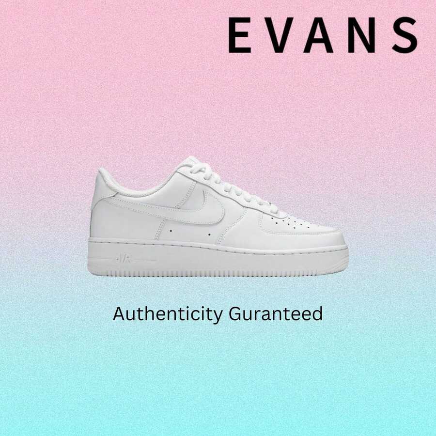 Nike Air Force 1 Low '07 White CW2288-111 Men Fashion Sneakers New Vintage-Spring Summer-Inspired Running Shoes, Shock-Absorbing Comfort, Gym To Streetwear-Back To School - 白色 - 查看 1