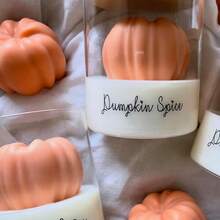 Halloween Kürbis duftende Kerze im Glas, luxuriöse Nischenkerze, Geburtstagsgeschenk, Heimdekoration, Ornament, Kerze, Hochzeitsdekoration, ideales Geschenk