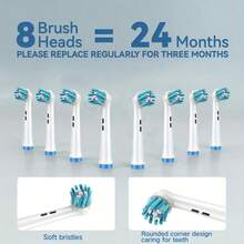 New Model Rotating Round-Head Electric Toothbrush - Fully Automatic, Waterproof, Soft-Bristled, Smart Magnetic Suspension, Home-Use Toothbrush, USB Rechargeable