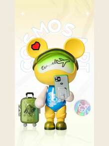 NCosmos Travel Vlogger Doll – 21.8CM Cute Figure For Home Decor & Birthday Gift - Green - View 2