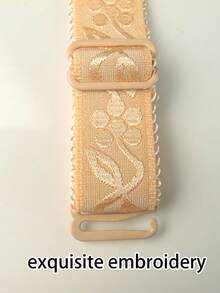 2 perechi de bretele de umăr pentru sutien cu broderie rafinată, bretele de umăr extinse și lărgite, bretele reglabile antiderapante pentru sutien, bretele din material textil pentru sutien, bretele elastice înlocuibile Bretele de umăr pentru sutien cu broderie rafinată, bretele de umăr extinse și lărgite, bretele reglabile antiderapante pentru sutien, bretele din material textil pentru sutien, bretele elastice înlocuibile