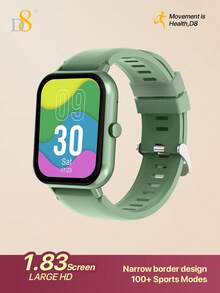 D8 男士/女士智能手表（接听/拨打电话），2024 HD 1.85 英寸智能手表健身活动追踪器，100 多种运动 IP67 防水，睡眠监测器/计步器/卡路里，适用于 Android IOS 的健身手表，适合作为周年纪念或生日礼物送给您所爱的人 - 粉色 - 查看 15