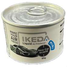 Odświeżacz powietrza do samochodu: Płynny pojemnik o smaku ananasa | Usuwa nieprzyjemne zapachy | Odświeżacz powietrza | Długotrwały zapach | Środek do usuwania dymu | Nadaje się do samochodu i domu | 60 gramów | 1 pojemnik