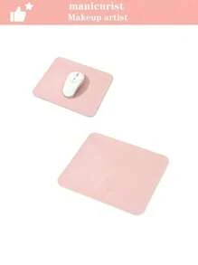 1pc Oversized Manicure Table Mat & Mouse Pad Set, PU & Washable Foldable Nail Polish Holder Wrist Rest Cushion, Suitable For Manicure , Nail Care, Nail Salon Tools, Soft Microfiber Leather Manicure Pad, Nail Desk Mat, Folding Nail Holder Pad, Suitable For Women And Girls Makeup Tools, Weddings, Parties, Birthdays, Ladies Gifts, Best Friends, Teachers, New Year, Gifts, Christmas, Halloween
