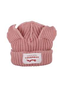 Gorro de Malha Sem Aba Colorido Sólido, Versátil e Fofo, Acessório de Primavera/Outono para Homens e Mulheres