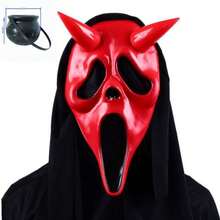 Latex Mask Ghost Mask COD MWII Ghost Mask Halloween Costume Decoration Props Cosplay Props - Multicolor - View 9