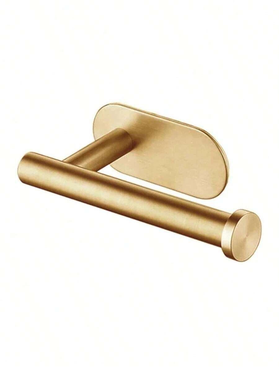 Metal Toilet Paper Holder - Multifunctional Product - 金色 - 查看 1
