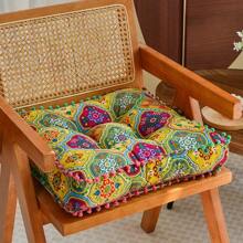 Bohemian Style Thickened Floor Cushion, Tatami Meditation Cushion, Slouchy Cushion, Square Chair Cushion, Super Soft Home Decor Seat Cushion Chair Pillow Cushions Office Chair Gaming Chair