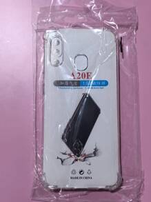 1pc Transparent Four-Corner Anti-Drop Case, Compatible With Samsung Series, Samsung Phone Transparent Four-Corner Anti-Drop Case, Phone Case, Protective Cover, Phone Shell, Phone Sleeve, Anti-Drop Phone Case, Transparent Phone Case, Minimalist Phone Case, Solid Color Phone Case, Transparent Phone Case, TPU Phone Case Anti-Drop (Military-Grade Anti-Drop)