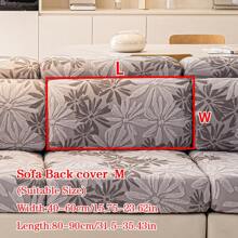 1pc All Season Jacquard Plush Anti-Slip Sofa Cushion Cover, Soft & Skin-Friendly Modern Minimalist Style, Pet-Proof Elastic Sofa Slipcover, Suitable For L-Shaped Combination Sofa And 1/2/3/4 Seat Sofa (Sold Individually) - Grey - View 16