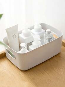 1 件大容量抽屉收纳盒，多用途收纳篮，适用于家庭、化妆品、袜子、内衣 - 彩色 - 查看 6