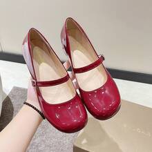 Women Flats - White Low Heels 2cm - View 4