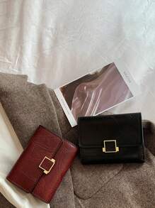 Vintage Charm Wallet, Women's Wallet Fashion Clip Retro Multifunctional, Benyanu Retro Women's Mini Wallet, Can Accommodate Coins Mobile Card Slot Can Hold Driver's License, Fashion Daily Accessory, Daily Wallet | Minimalist Wallet | Textured Surface, Women's Essential Fashion Small Wallet, Daily Storage Bag, Exquisite Accessory, Daily Use, Fashion Accessory, Textured Surface, Birthday Gift, Christmas Gift, Halloween, Holiday Gift - Multicolor - View 7