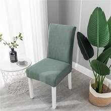180g/m² Stuhlbezug für Esszimmer, Stretch-Spandex Husse für Parsons Stühle, 150g/m² waschbare, staubabweisende Sitzbezüge für Küche, Hochzeit, Party