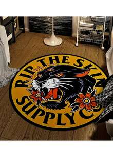 سجادة زخرفية دائرية بنمط الرأس، سجادة زخرفية بطراز INS، سجادة جانب السرير، سجادة غرفة النوم، سجادة غرفة الدراسة، سجادة غرفة المعيشة، سجادة ديكور المنزل، سجادة مطبوعة، سجادة حافة النافذة، مناسبة لسجادة ديكور المنزل، سجادة زخرفية، ديكور غرفة النوم، بساط صغير، سجادة، ديكور المنزل، سجادة غرفة المعيشة، بساط صغير لغرفة المعيشة، سجادة غرفة النوم، ديكور غرفة المعيشة بالمنزل، سجادة خارجية، سجادة قابلة للغسيل