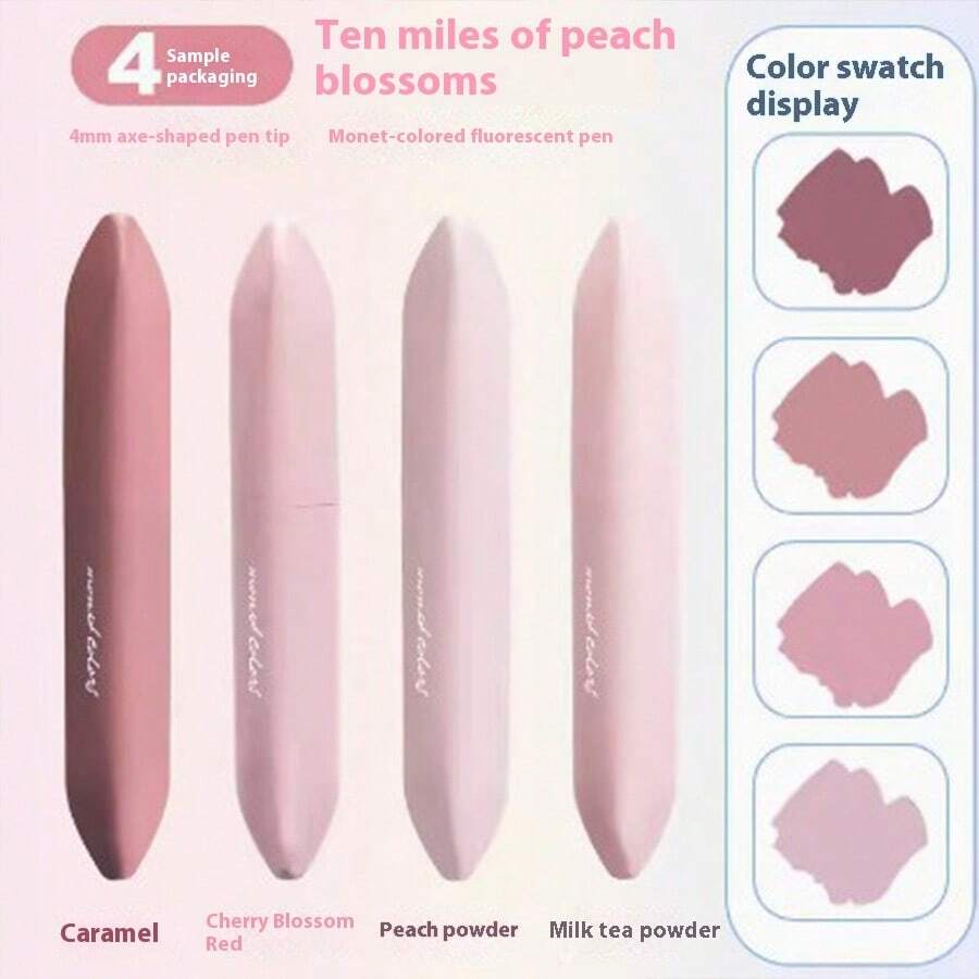 Highlighter Pens, Colorful, Eye-Friendly, Large Capacity Fluorescent Marker Pens