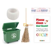 圣诞道具、凌乱房间警告小雕像和微型模型 - 彩色 - 查看 8