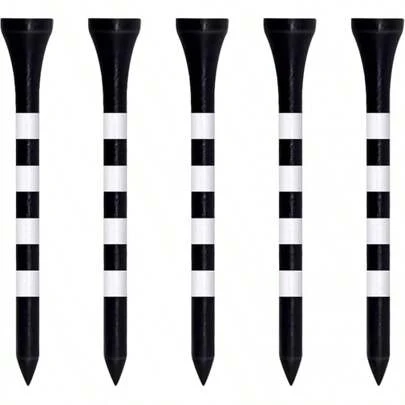 Zivisk Bamboo Golf Tees 83mm 70mm 54mm 38mm Available Bag Of 100, Strong