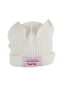 Gorro de Malha Sem Aba Colorido Sólido, Versátil e Fofo, Acessório de Primavera/Outono para Homens e Mulheres