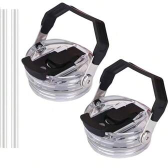 30oz Car Cup With Dual Lids, Large Capacity Plastic Cup With Leak-Proof Sealed Lid, Portable Insulated Water Bottle Lid