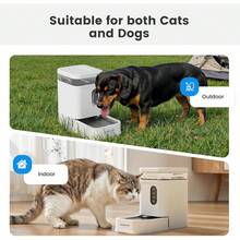 Pet Automatic Feeders - 白色的 - 查看 8