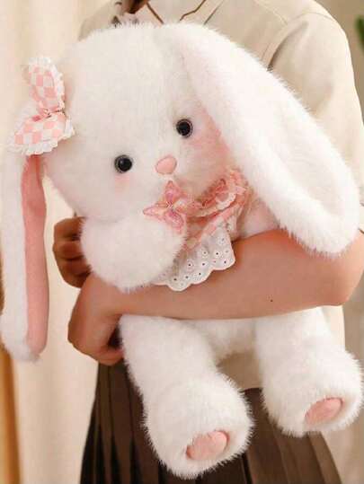 Anime Plush Toys Rabbit Cat Bear Fox Cute Soft Plush Dolls, Adorable Plush Toys Suitable For Children, Home Decor, Children's Festival Gifts, Baby Party Gifts, Christmas Decorations, Gifts For Boys And Girls