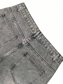 Teens/Youth Boys' Plain Simple Casual Wide Leg Jeans