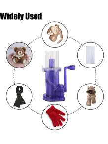 1pc Creative Knitting Machine Portable Hand-Knitted Craft Bracelet Weave Tool Embellish Hand Knit Loom Spool Knitter, Christmas DIY Hat, Glove, Scarf Gift - Multicolor - View 3